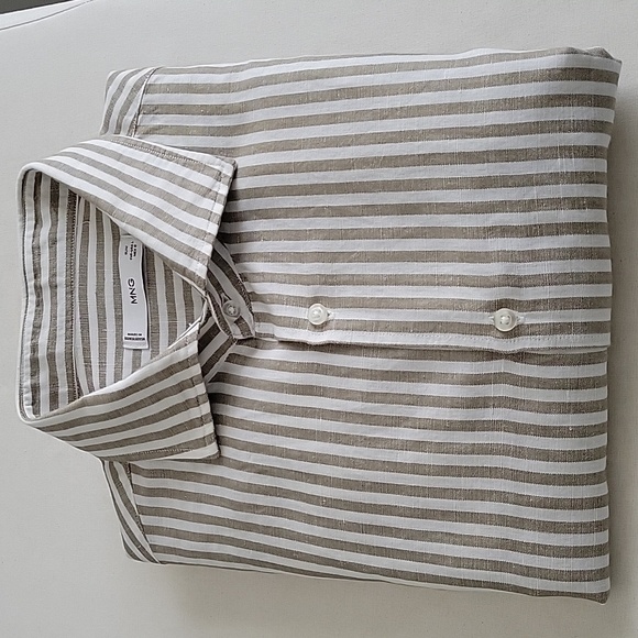 Mango Linen/Cotton Shirt - Picture 4 of 5